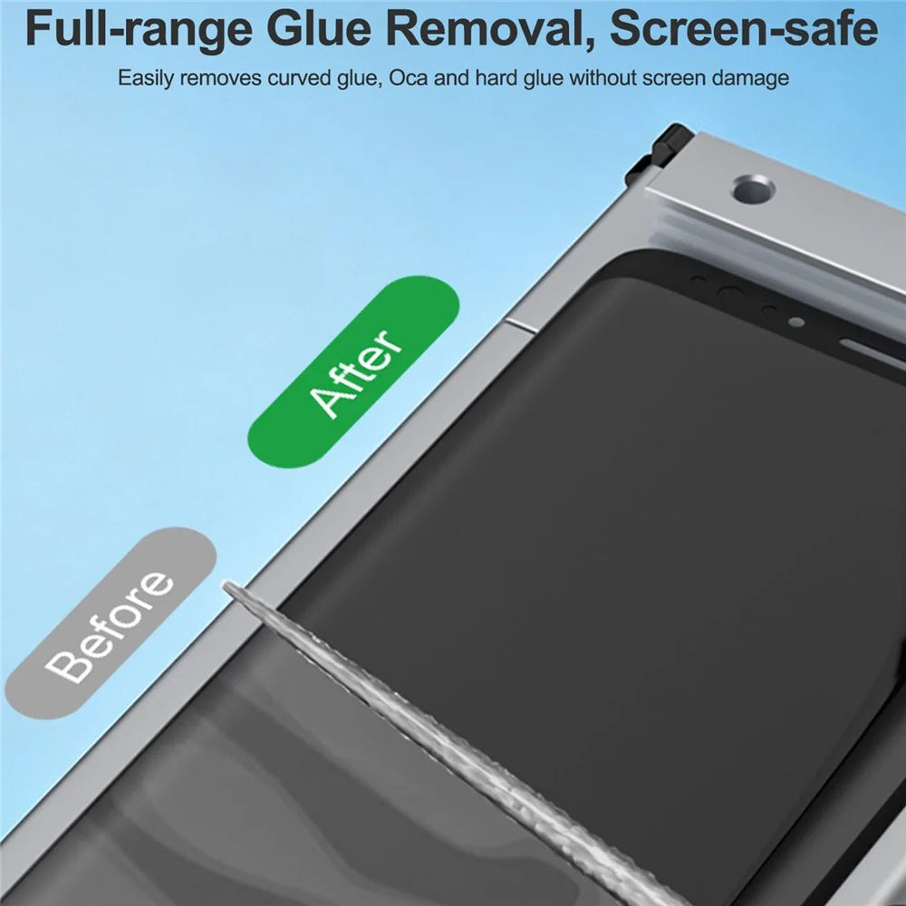 RELIFE LG2 Gear Glue Remover for Screen Repair  /  Curved Adhesive Removal with 5-Speed  /  Forward Reverse Design - 7