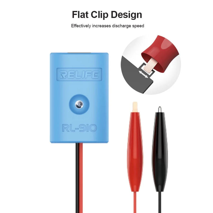 RELIFE RL-910 Battery Glue Removal Tool for iPhone 16 / 17 Series Safe Separation Quick Release Cable - 5