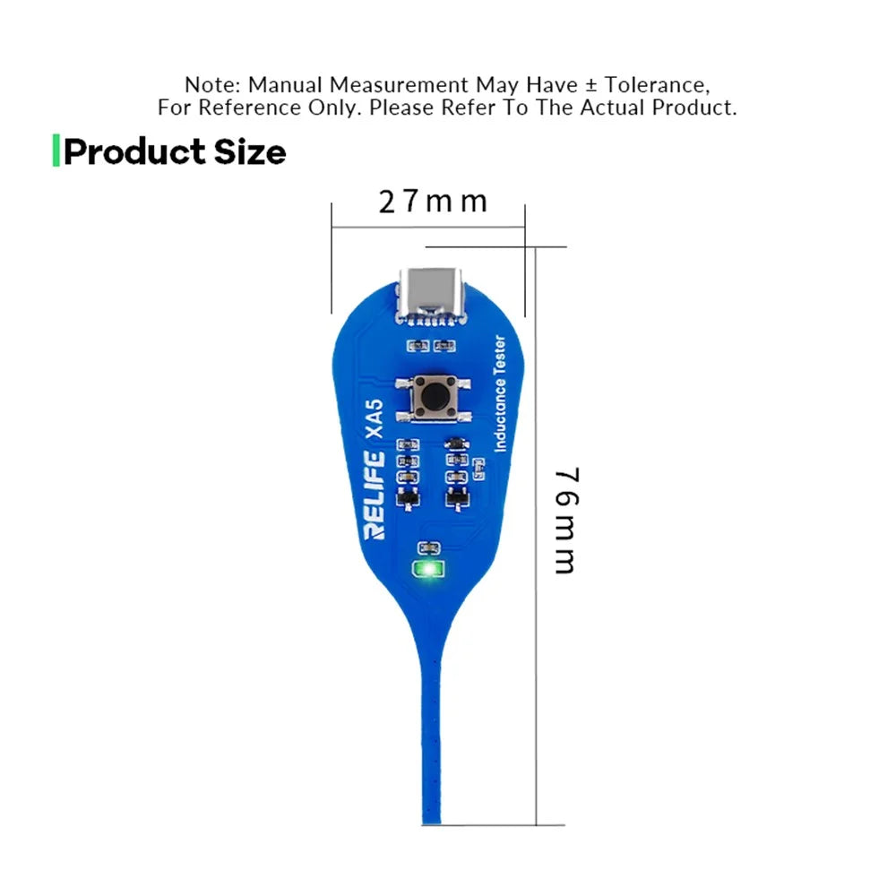 RELIFE XA5 Inductance Tester Electromagnetic Induction Detector High-Precision Fault Locator for Quick Troubleshooting - 7