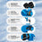 SUNSHINE 71 Ultra Trinocular Microscope 0.65X - 5.5X Zoom for Phone Electronic PCB Soldering Repair - Blue - 2