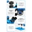 SUNSHINE 71 Ultra Trinocular Microscope 0.65X - 5.5X Zoom for Phone Electronic PCB Soldering Repair - Blue - 7