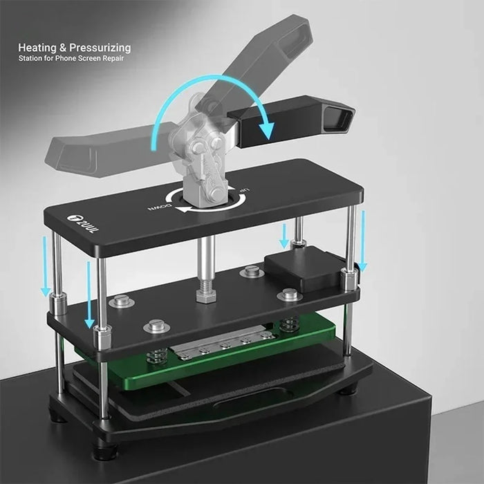 2UUL DA05 Heating and Pressurizing Station for Phone Screen Repair - EU Plug - 5