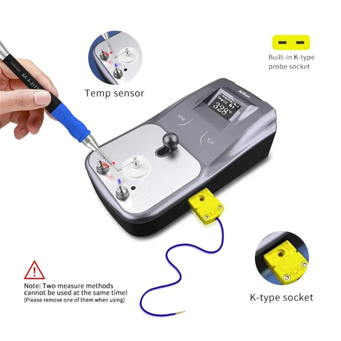 AIXUN DT01 OLED Digital Thermometer for Soldering Iron Tips Temperature Tester - 5