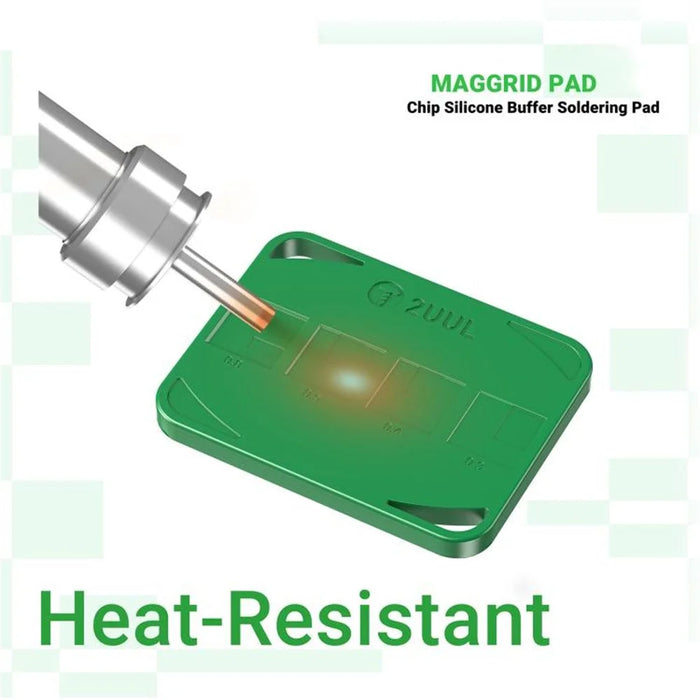 2UUL BH15 Magnetic Pad Chip Silicone Buffer Soldering Pad - 4