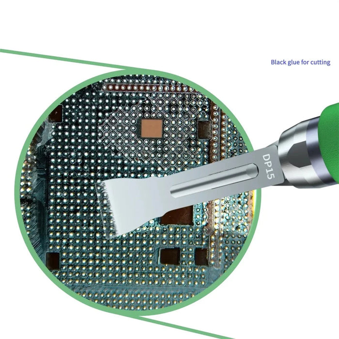 MIJING KC8 Glue Removal Tool Set Motherboard Chip Glue Removal Blades Kit - 4