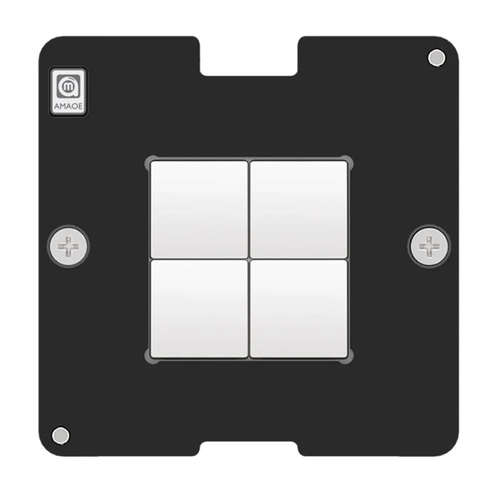 AMAOE DDR5 / DDR6 Tin Planting BAG Reballing Stencil Kit Graphics Card Memory Chip Repair Tool - 2