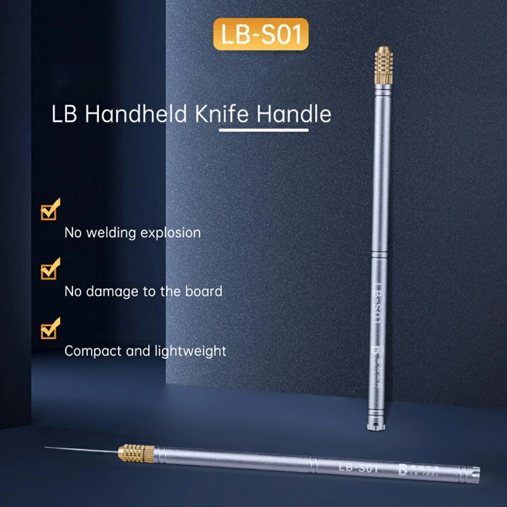 LB-S01 Adhesive Remover Knife Ergonomic Handle Alloy Glue Removal Tool - 3