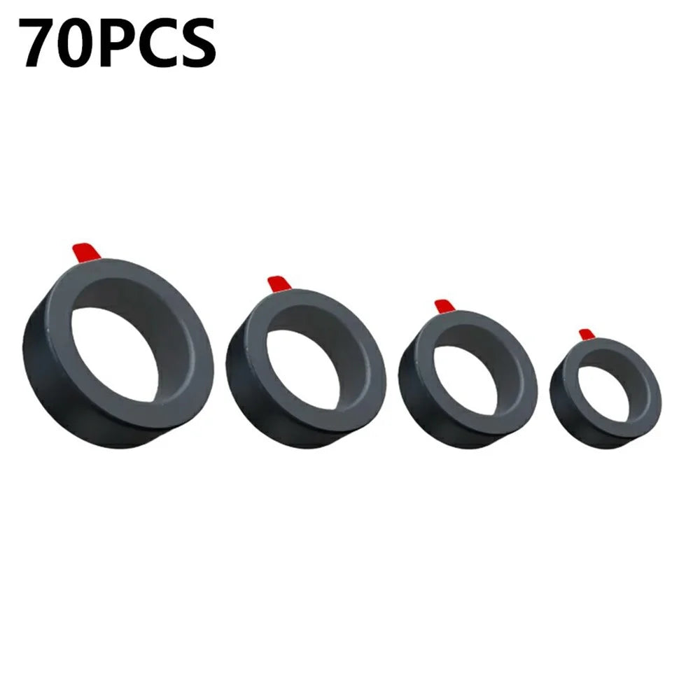 WYLIE 70Pcs 3D Camera Protection Sponge Stickers Phone Camera Repair Protective Rings - 1