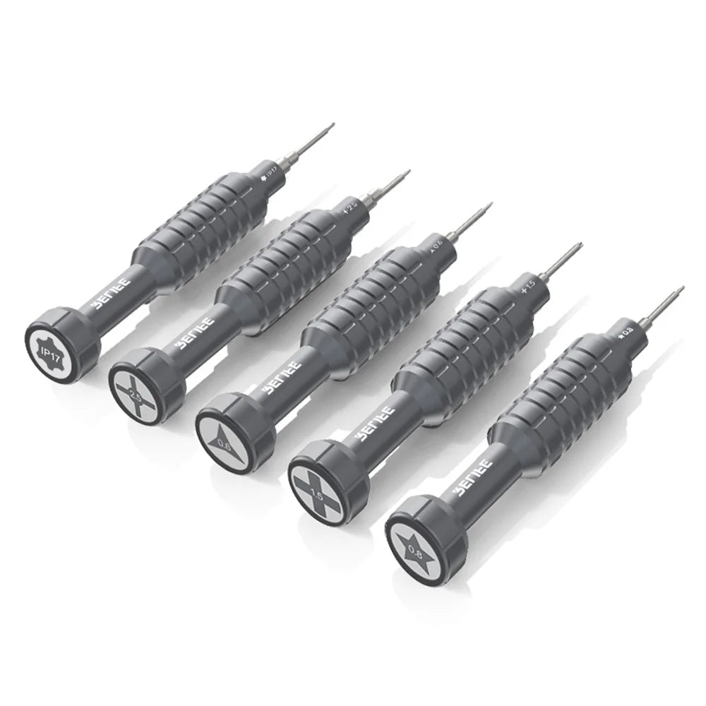 RELIFE RL-730A 5 in 1 Steel Cannon King Classic Series Aluminum Alloy Screwdriver Set with Magnetic Tip - 3