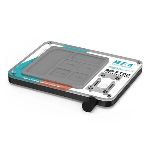 RF4 RF-FTO8 For PCB Repair Clamp Rework Station Mat with Adjustable Fixture for Delamination and Degluing - 1
