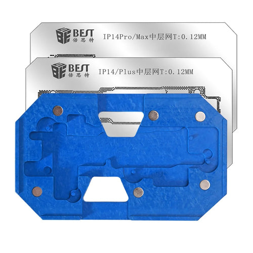 BEST BST-084 For iPhone 14 Series Magnetic Soldering Platform Precision Hole Pitch Soldering Station - 1