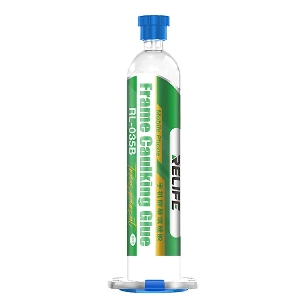 RELIFE RL-035B 30ml Screen Gap Filler for Curved Screen Phones  Non-Corrosive Elastic Waterproof Seal Glue - Transparent - 1