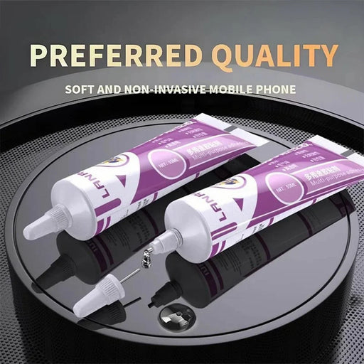 LANRUI I9 Active Adhesive 55ML Strong Bonding Soft Elastomer Rapid Curing Phone Glue - Transparent - 2
