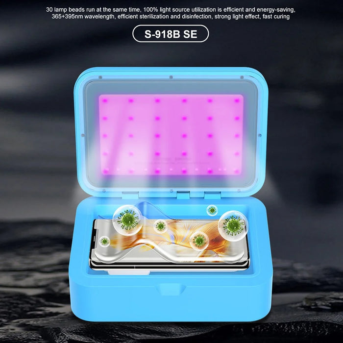 SUNSHINE S-918B SE UV Curing Vacuum Filming Machine Screen Film Applicator - EU Plug - 5