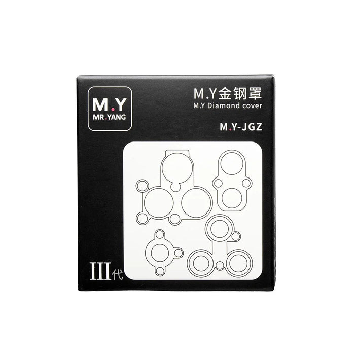 MY 1 Set For iPhone 17 Series Rear Camera Protector Dot Matrix Anti Dust Camera Diamond Cover - 2