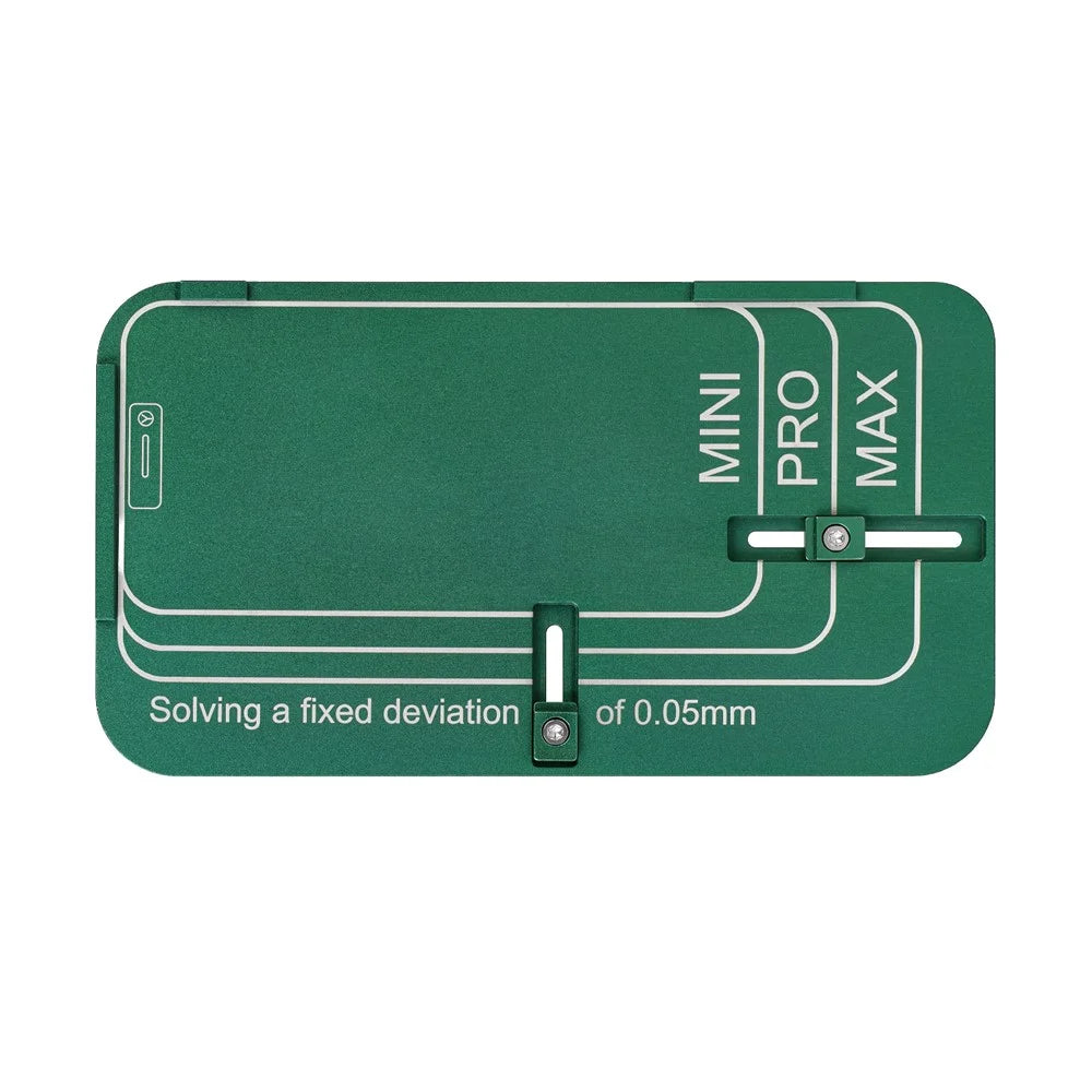 MY Universal Mold with Frame Alignment for iPhone 12-17 Series 0.5mm Cover Plate Alignment Mold - 1