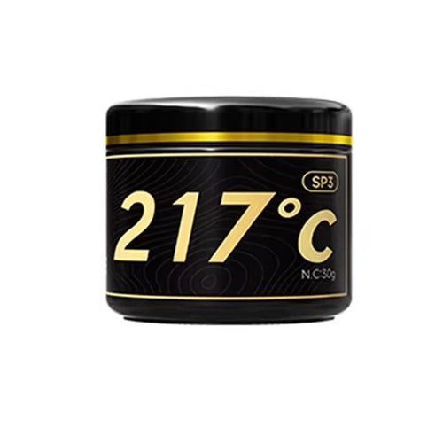 LUOWEI LW-SP3 30g Solder Paste for Precision Electronics / Chip Level Soldering / Phone PCB Repair - 217 Celsius Degree - 1