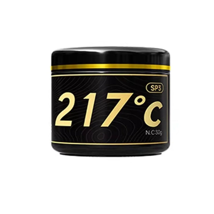 LUOWEI LW-SP3 30g Solder Paste for Precision Electronics / Chip Level Soldering / Phone PCB Repair - 217 Celsius Degree - 1