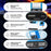 SUNSHINE P5 Mini Smart Power Supply Dual Display Intelligent Screen Dual Port 5V3A Output - EU Plug - 5