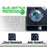 2UUL DA33 500Pcs / Box No-Damage Blue Light Film Camera Lens Protective Sticker - 5