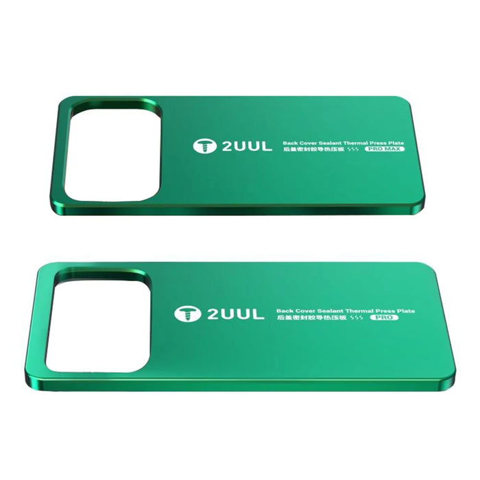 2UUL DA68 2Pcs For iPhone 17 Series Back Cover Sealant Thermal Press Plate - 1