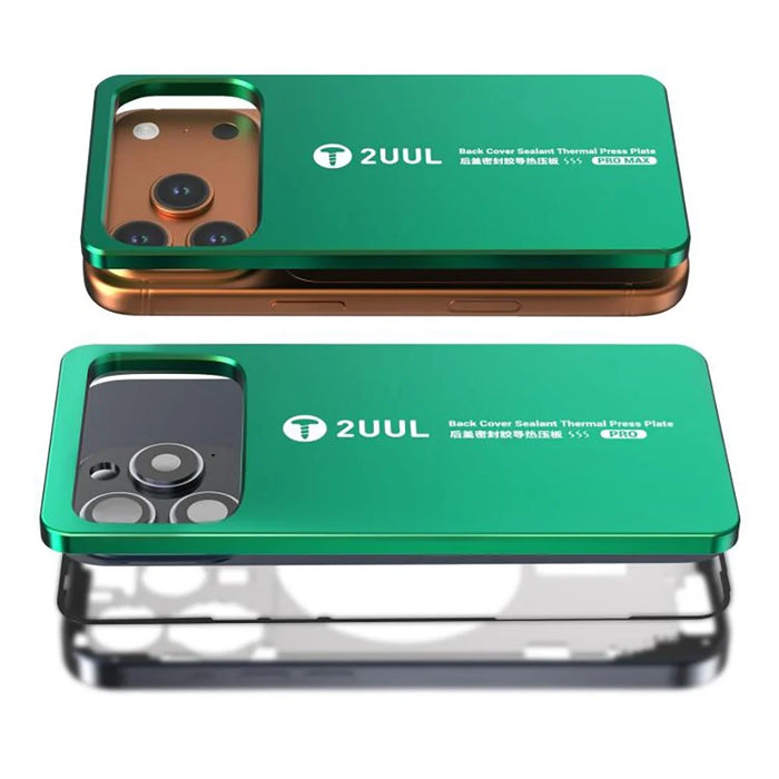 2UUL DA68 2Pcs For iPhone 17 Series Back Cover Sealant Thermal Press Plate - 2