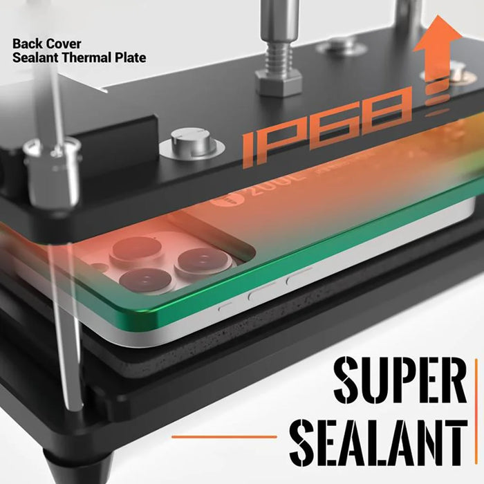 2UUL DA68 2Pcs For iPhone 17 Series Back Cover Sealant Thermal Press Plate - 3