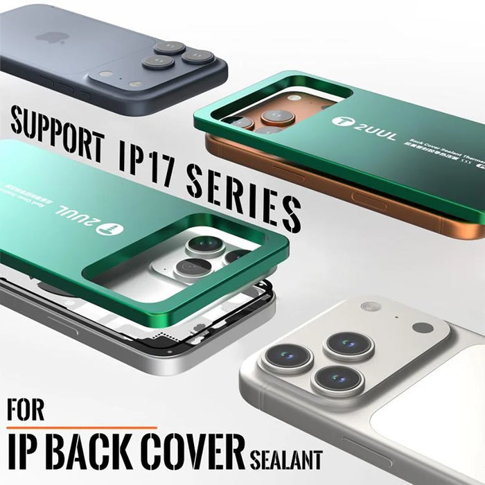 2UUL DA68 2Pcs For iPhone 17 Series Back Cover Sealant Thermal Press Plate - 6
