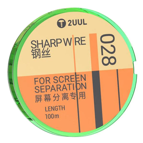 2UUL 028 GS Series 100m Sharp Wire for Curved Screen Separation Phone Repair Steel Wire - 1