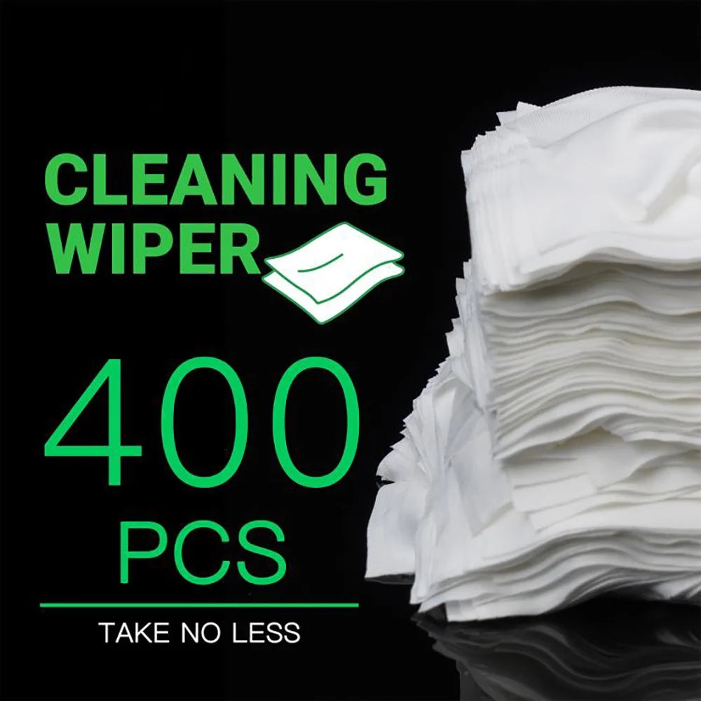 2UUL CL05 400Pcs Everyday Glass Cleaning Wiper Disposable Dust Removal Cloth - 2