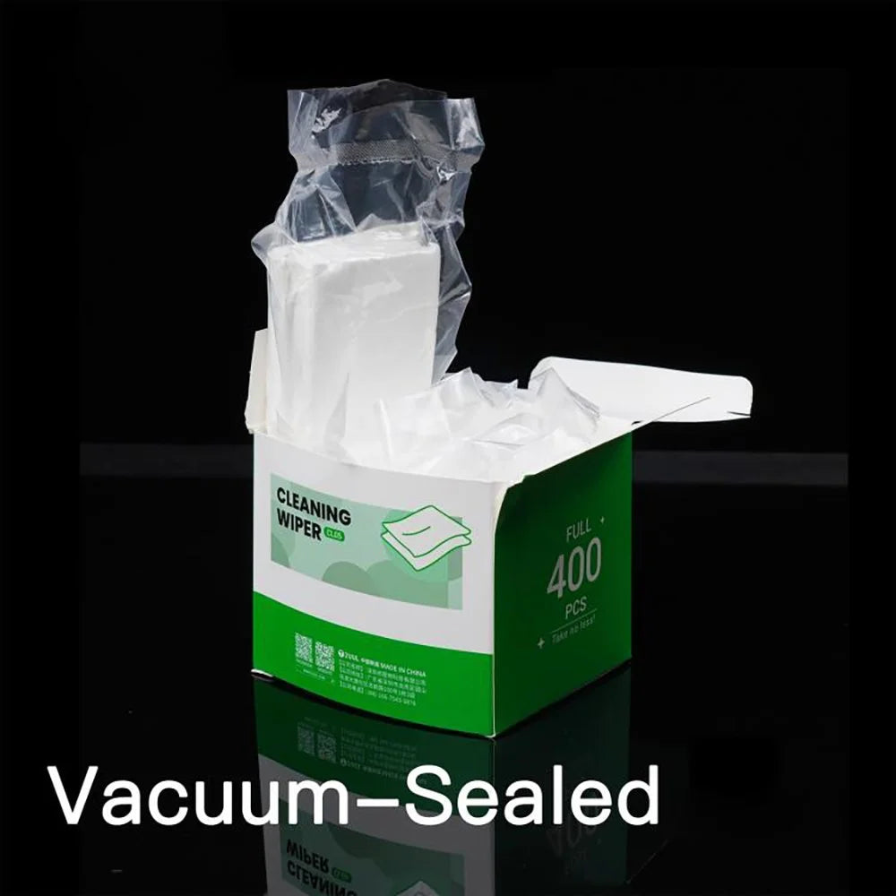 2UUL CL05 400Pcs Everyday Glass Cleaning Wiper Disposable Dust Removal Cloth - 5