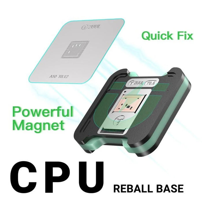 2UUL BH17 CPU Reball Base Magnetic Dual-Sided BGA Reballing Platform Set - 5