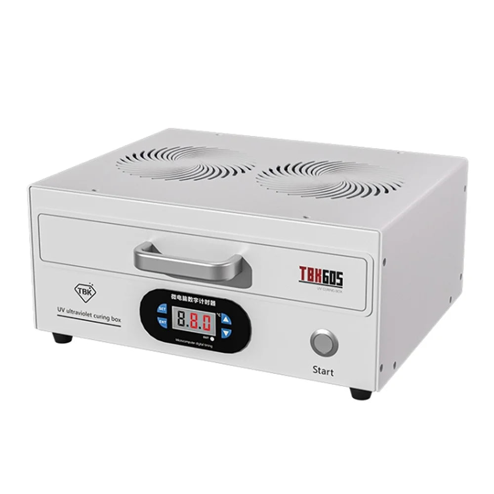 TBK605 100W UV Curing Box Ultraviolet Light Curing Station for Phone Screen Repair - EU Plug - 1