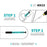 RF4 RF-KH13A Quick Release Scraper Handle with Press Button Mechanism All Aluminum Body Design - 5
