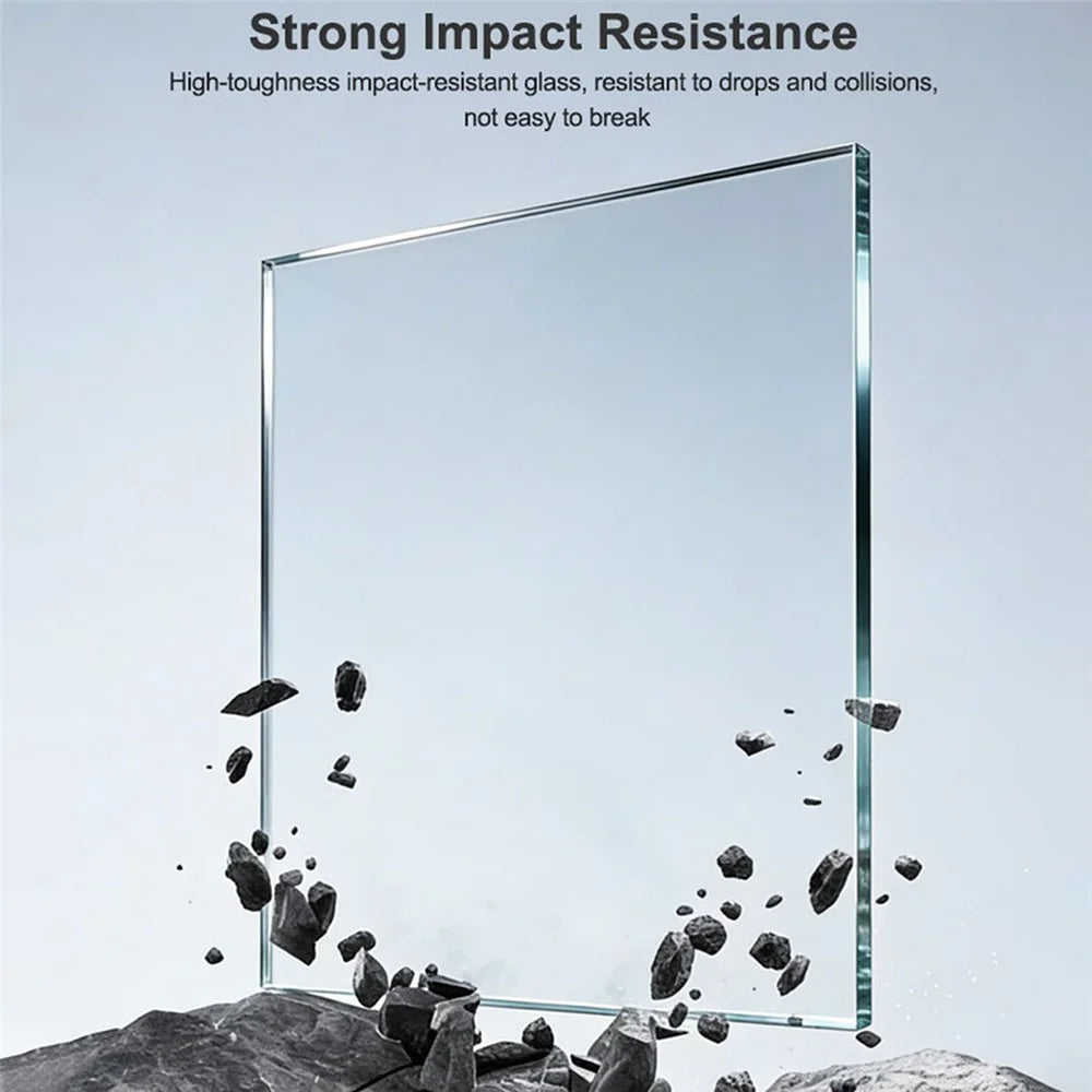 SUNSHINE 5 PCS Soldering Stencil High Temperature Resistant Anti-Explosion Anti-Splash Glass Pad - Transparent - 5