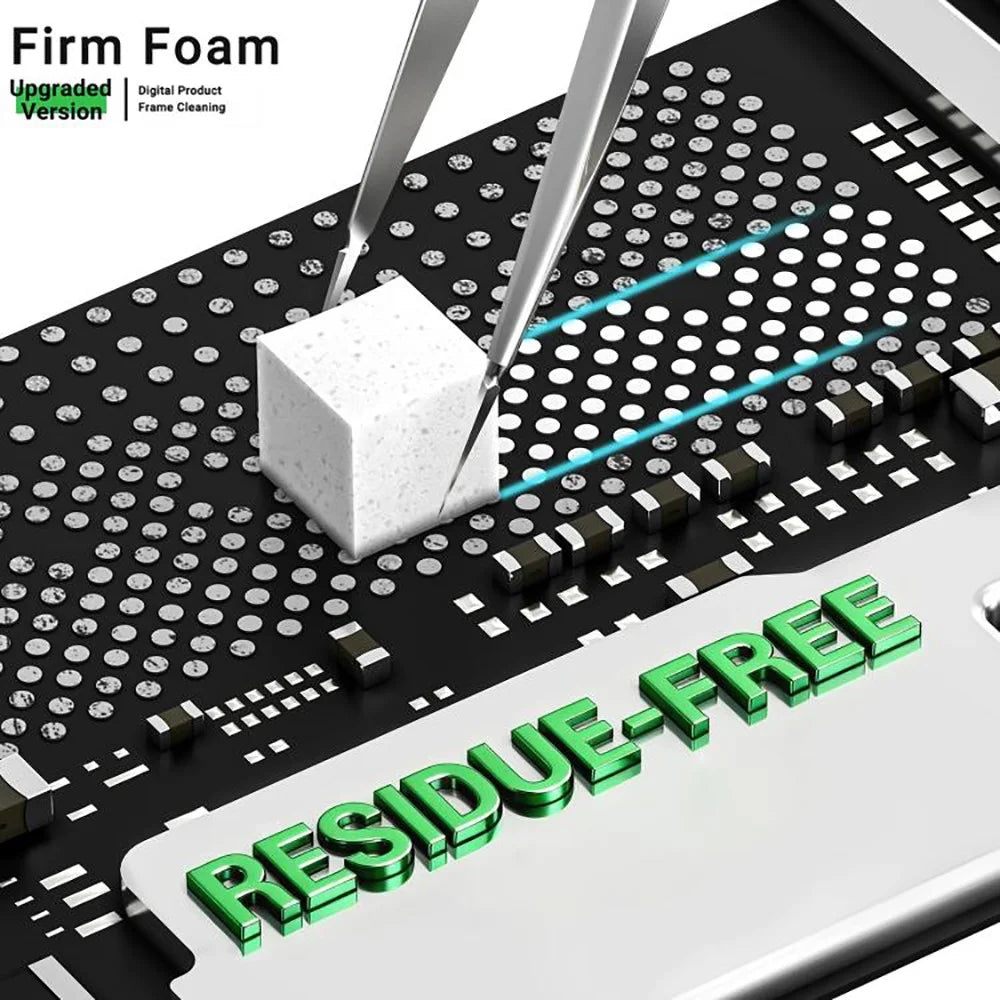 2UUL SC27 500Pcs Firm Foam Cleaning Sponge for Electronics Repair - 4