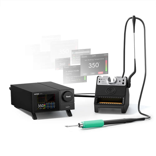 QIANLI H240 Smart Soldering Station for Electronic Repair Rapid Heating Soldering Iron with Precise PID Temperature Control - EU Plug - 1