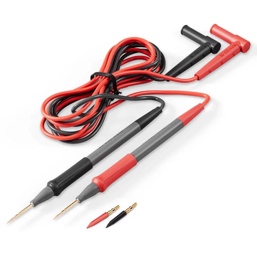 YCS Multimeter Test Leads Kit, 0.28mm Ultra Sharp Needle Tip Replaceable Probes - 1