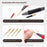 YCS Multimeter Test Leads Kit, 0.28mm Ultra Sharp Needle Tip Replaceable Probes - 4