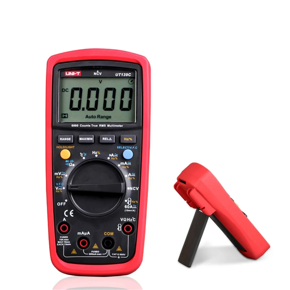 UNI-T UT139C Electrical Digital LCD True Rms Multi Meters Handheld Multimetro Tester Ammeter - 1