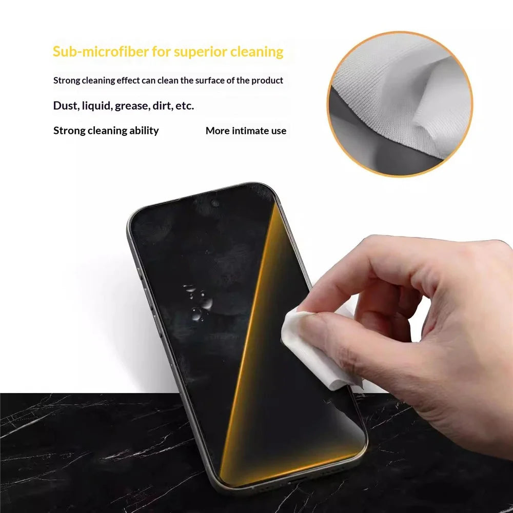 MY 400Pcs Lint Free Cleaning Cloth Superfine Fiber Dust Free Wipes for Electronics Repair - 4