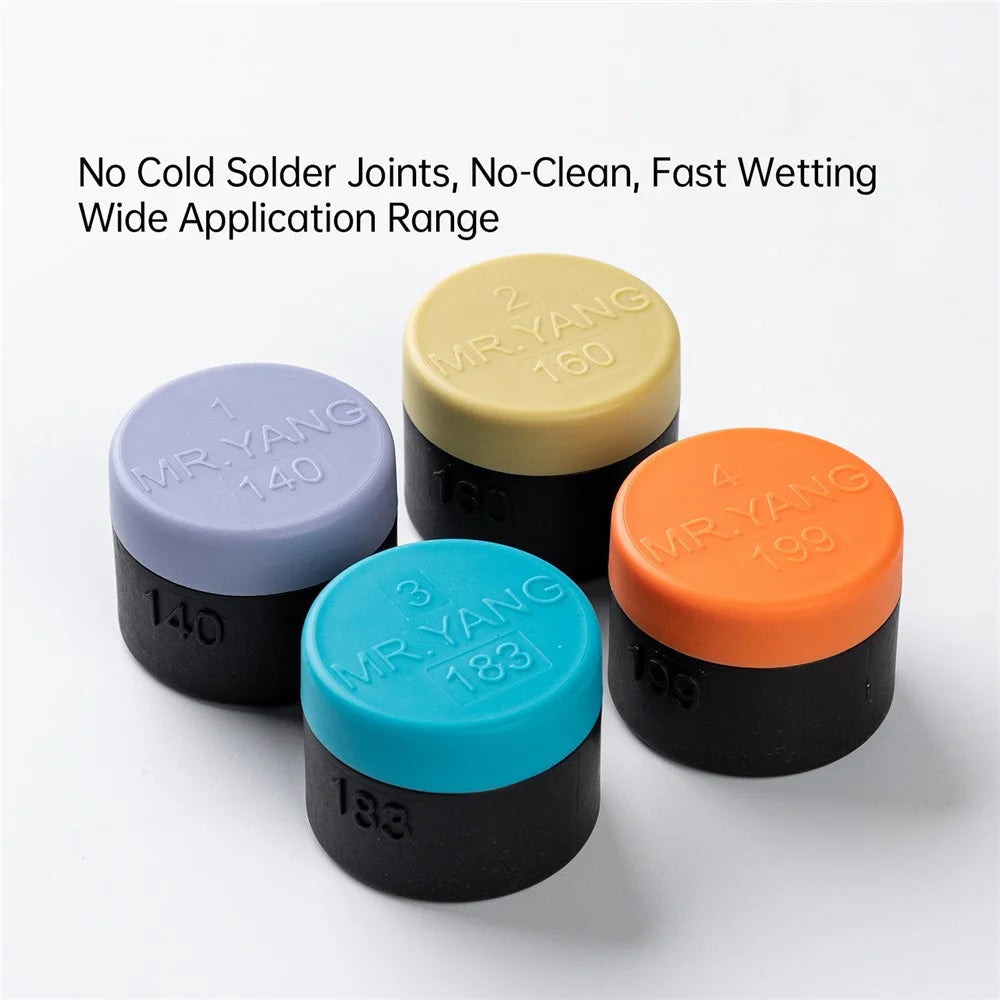 MR. YANG Solder Paste Welding Grease No Clean Fast Wetting for Mobile Phone Electronics Repair - 199℃ - 5