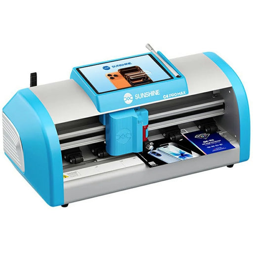 SUNSHINE C4 Pro Max Intelligent Film Cutting Machine Blade Pressure Control QR Code Recognition 7 Inch Touch Screen - EU Plug - 2
