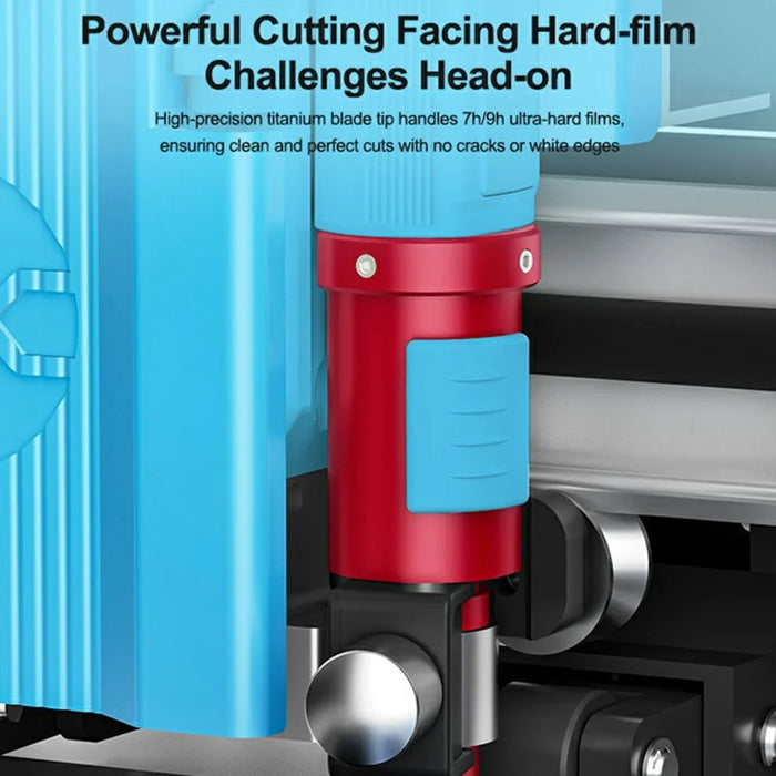 SUNSHINE C4 Pro Max Intelligent Film Cutting Machine Blade Pressure Control QR Code Recognition 7 Inch Touch Screen - EU Plug - 5