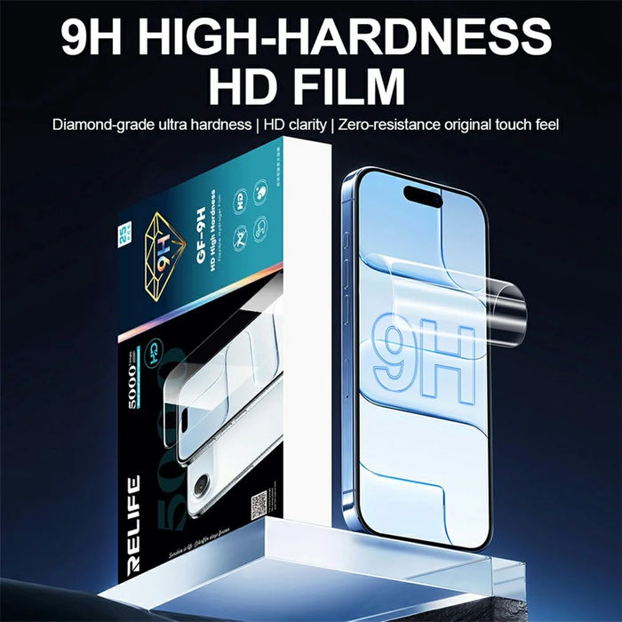 RELIFE GF-9H 25Pcs 9H Hardness Screen Protector Full Cover PET Hydrogel Film (Work with SUNSHINE C4 Pro / C4 Pro Max) - Transparent - 2