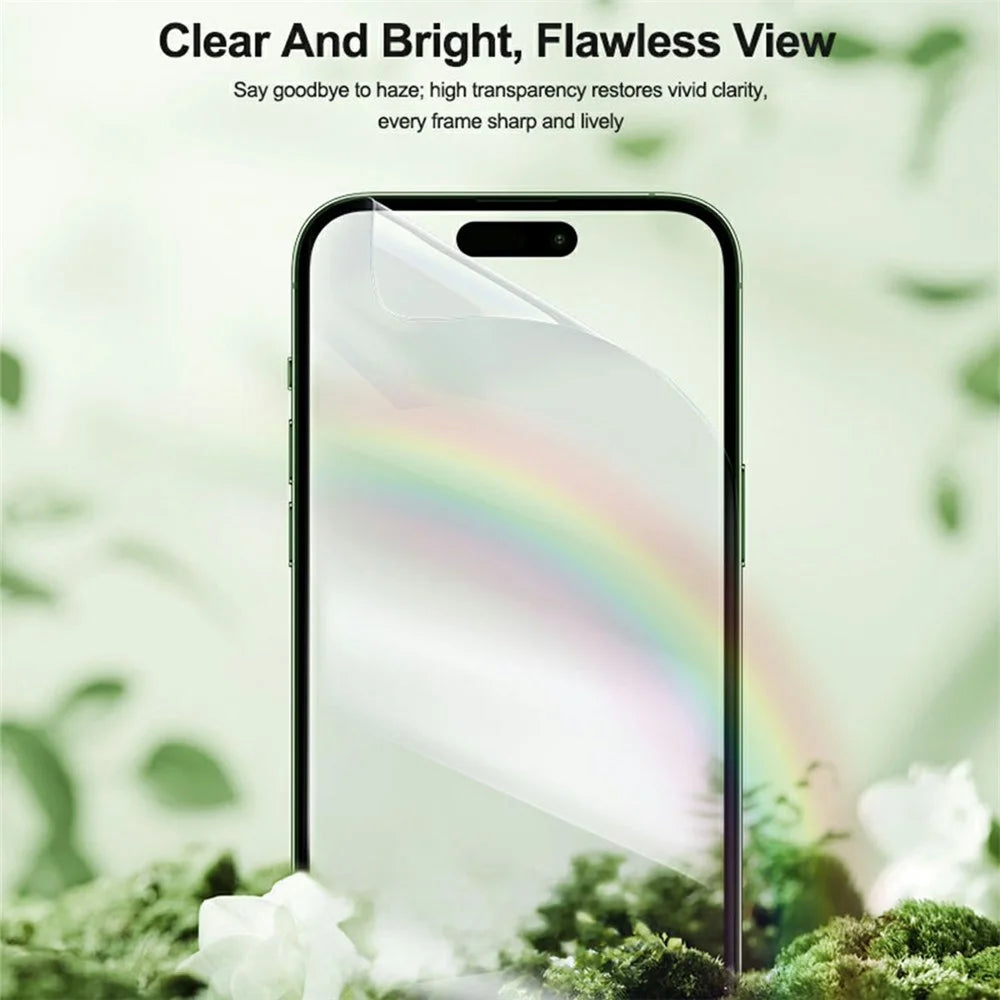 RELIFE GF-7HA 25Pcs 7H Hardness Screen Protector HD Clear Full Cover PET Hydrogel Film (Work with SUNSHINE C4 Pro / C4 Pro Max) - Transparent - 5
