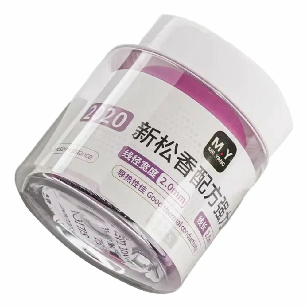 MY 5Pcs  /  Bottle 2MM New Rosin Formula Powerful Tin Absorbent Tape Braided Copper Desoldering Wick - 2M - 1
