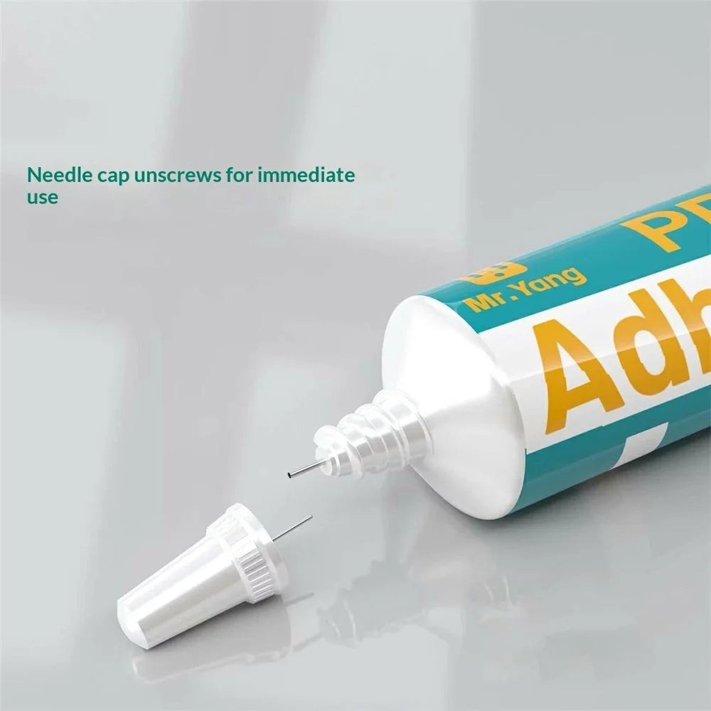 MY 50ML Phone Repair Curing Adhesive Fast Bonding Strong Adhesion For Mobile Frame  /  Stand  /  Back Cover - MY-J01T Transparent - 4
