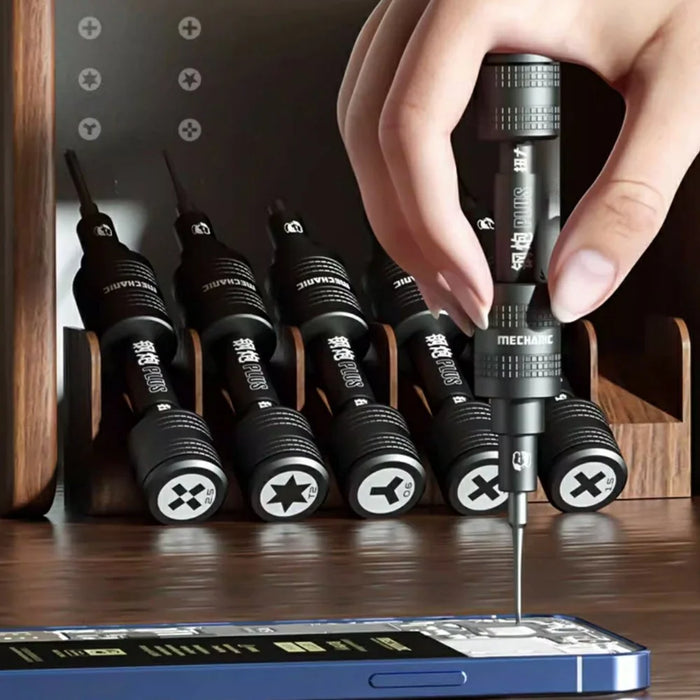 MECHANIC Steel Cannon Plus Magnetic Manual Torque Screwdriver Precision Electronic Repair Tools - Cross 1.2 - 4