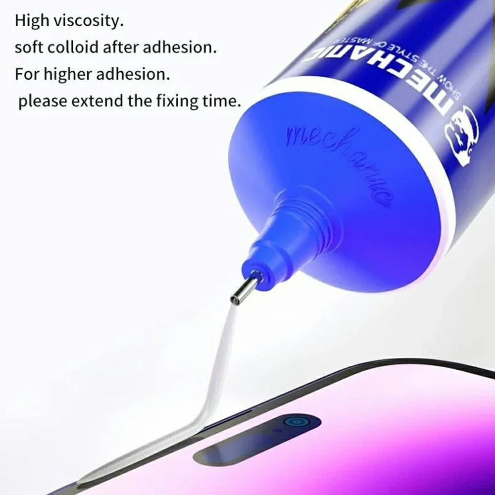 MECHANIC Super X Nano Repair Adhesive 60ML for Phone Frame Screen Bracket Back Glass Bonding - Transparent - 2